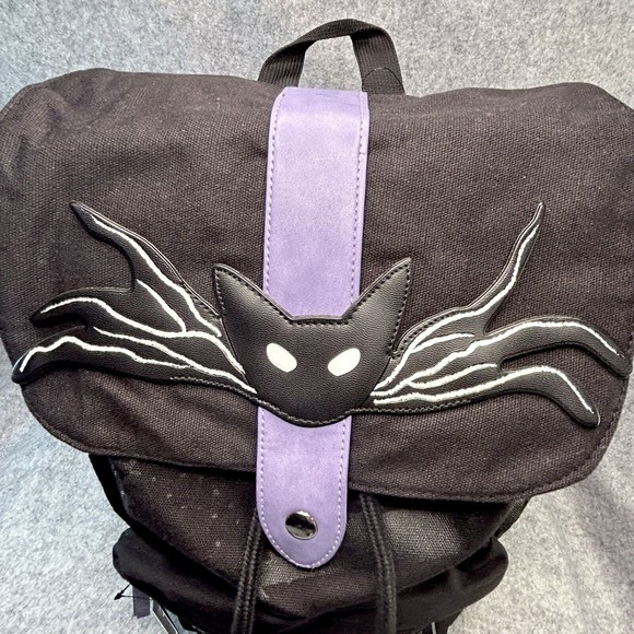 Disney The Nightmare Before Christmas Jack & Sally Slouch Backpack Halloween - Picture 8 of 13